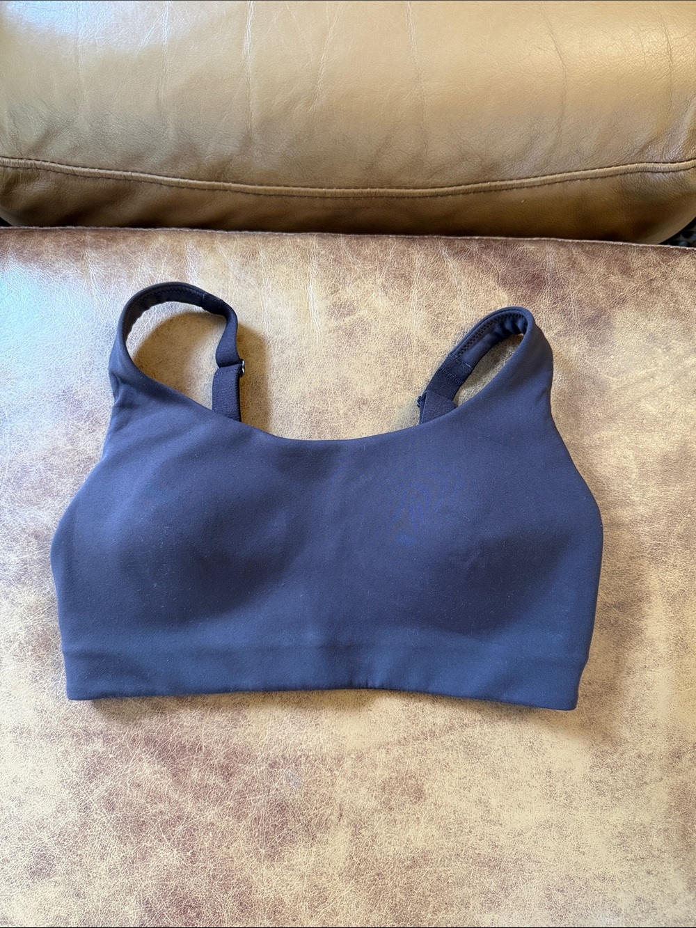 Lululemon In Alignment Straight-Strap Bra Light Support 6 C/D Cup French Press - Picture 2 of 6